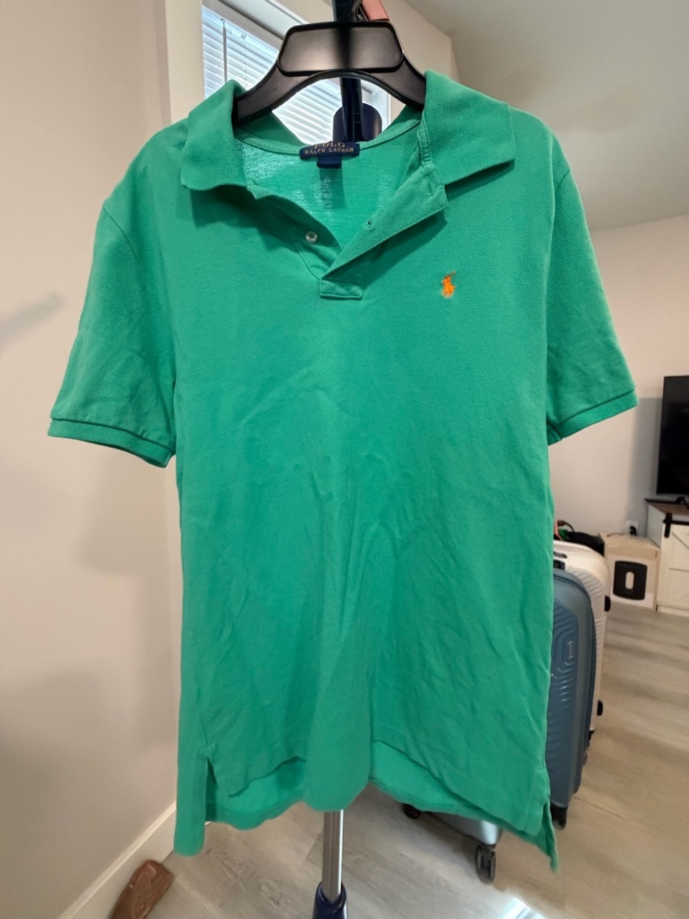 Preloved ralph lauren polo shirt kids large size .